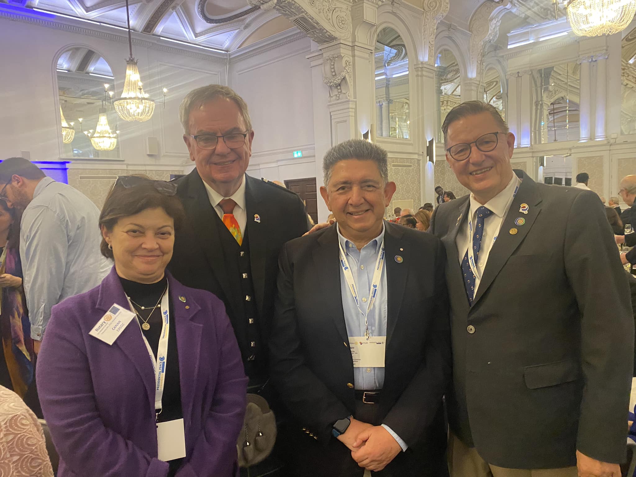 The Rotary Presidential Peace Conference held in London
