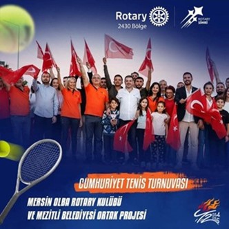 Mersin Olba Rotary Club Organised a Tennis Tournement