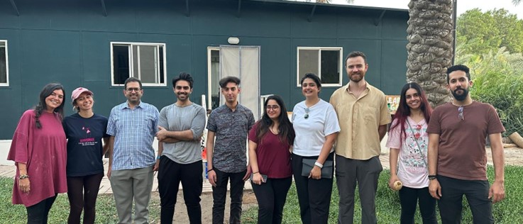 Members of the Rotaract Club of Bahrain Volunteered at Learn to Grow Permaculture Farm - Bahrain D2452