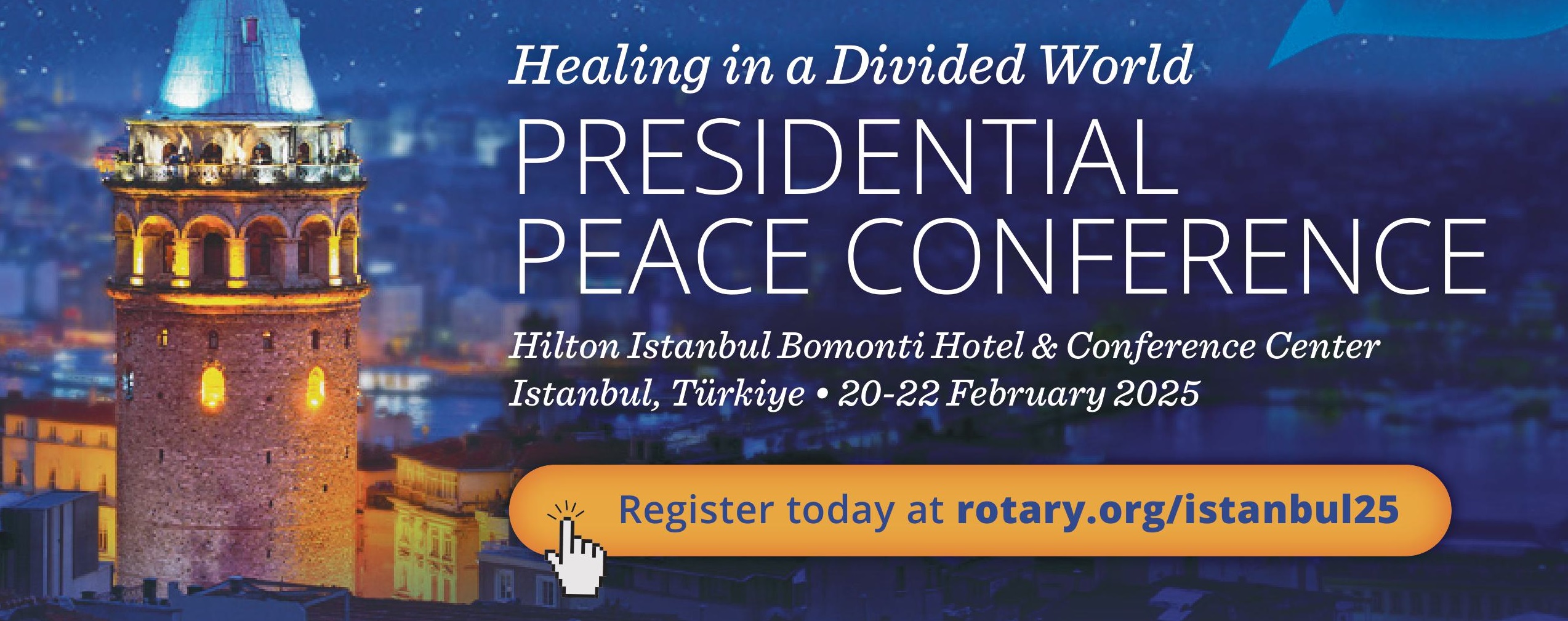 Save the Date for 2025 Presidential Peace Conference