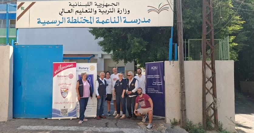 Public School receive Osmosis Water Filtration System