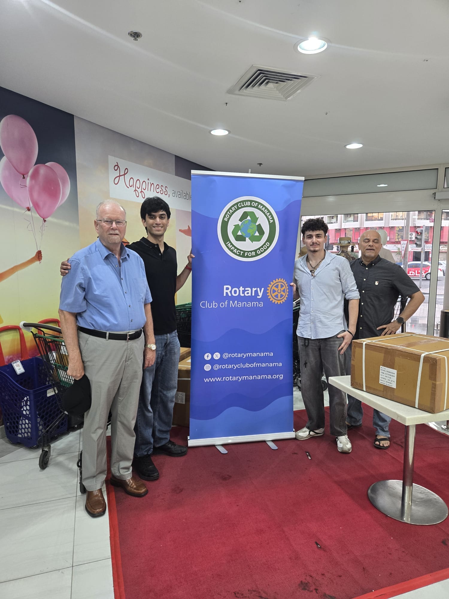 Rotarians promote sustainable livestyle