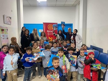 Rotary Club Tripoli - Maarad organised a Polio Vaccination Campaign D2452