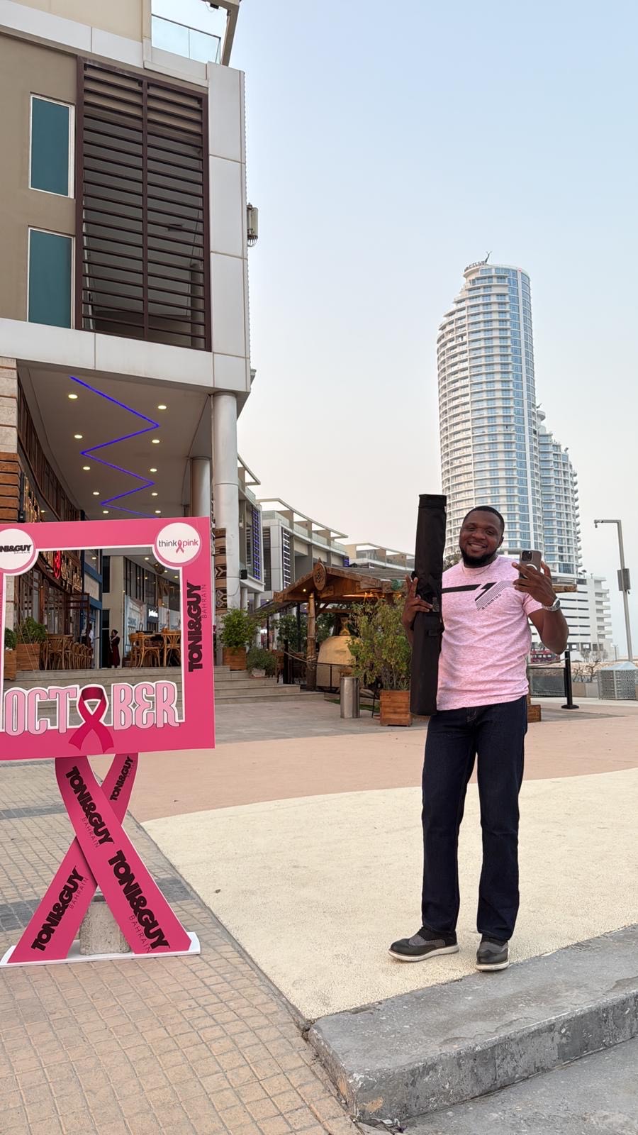 The Rotaract Club of Bahrain participated in “United in Pink”