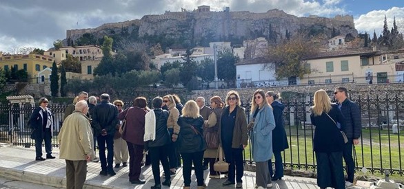 Outing in the center of Athens by RC Athinai Lycavittos & Kifissia Politia