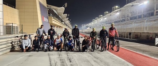 District 2452 - Bahrain: Rotarians participate in tour de Bahrain