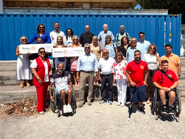 Proud Moment:  Rotary District 2475 - Greece Delivers