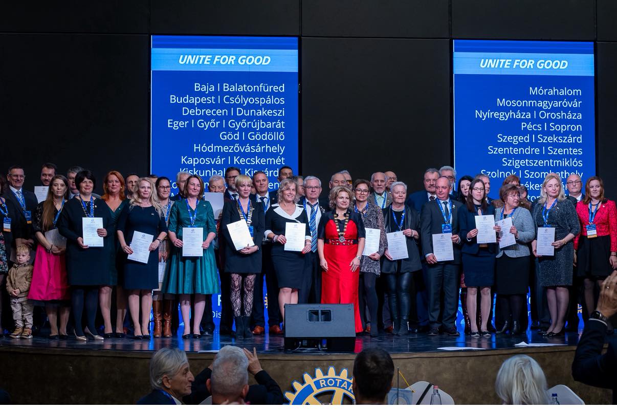 Rotary Hungary Celebrates 100 Years of Service