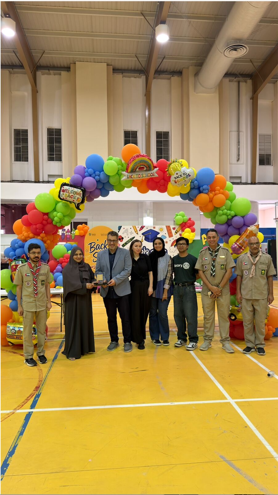 Rotary Club of Dubai Cosmopolitan Supports Back-to-School Initiative for 1,000 Children