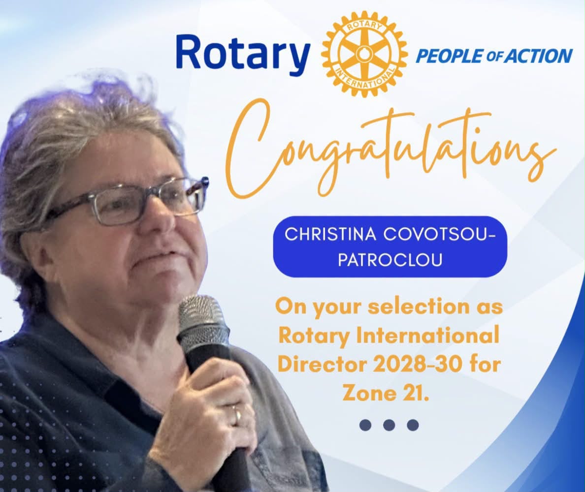 ? A Historic Moment for Cyprus, District 2452, and Zone 21! ?