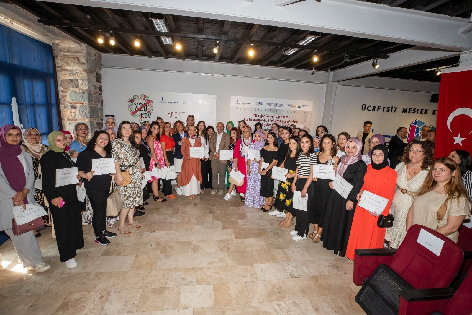 District 2440  Izmir-Dokuz Eylül RC - Golden Needle Project Aims the Empowerment of Women