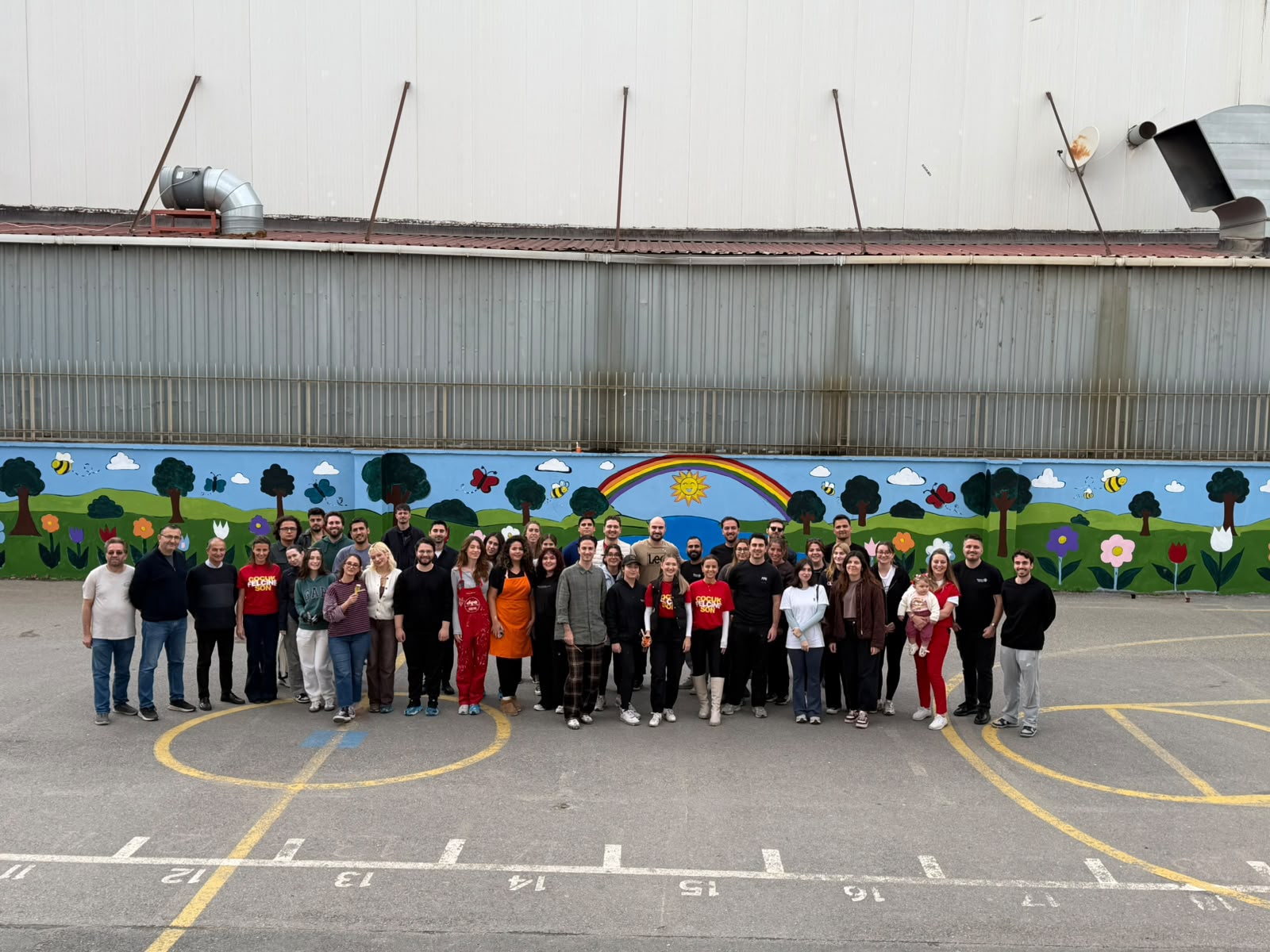 A School Full of Colour: Rotary and Rotaract Create Change Together