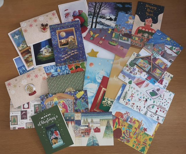 Members of Kifissia Politeia wrote Christmas cards