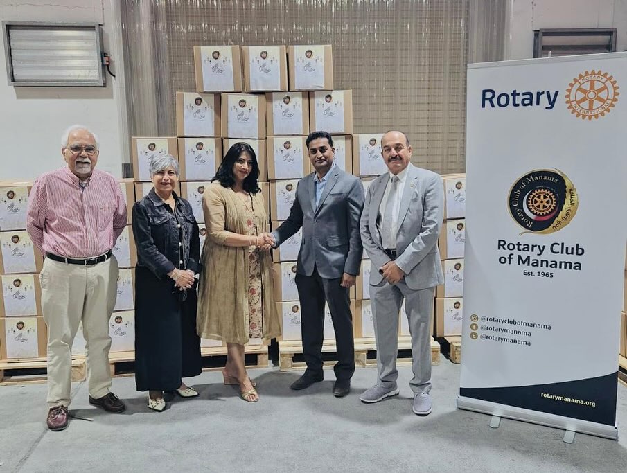 Rotary Club of Manama initiated the Ramadan Box Project